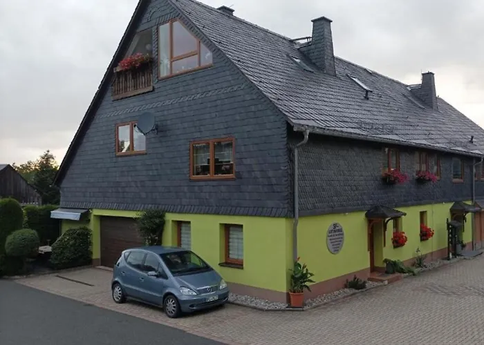 Daire Braeustuebel, Free Wi-fi, Parken, Grillecke, Naehe Rennsteig Lehesten