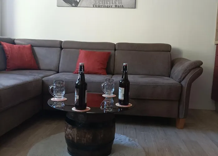 Braeustuebel, Free Wi-fi, Parken, Grillecke, Naehe Rennsteig Daire